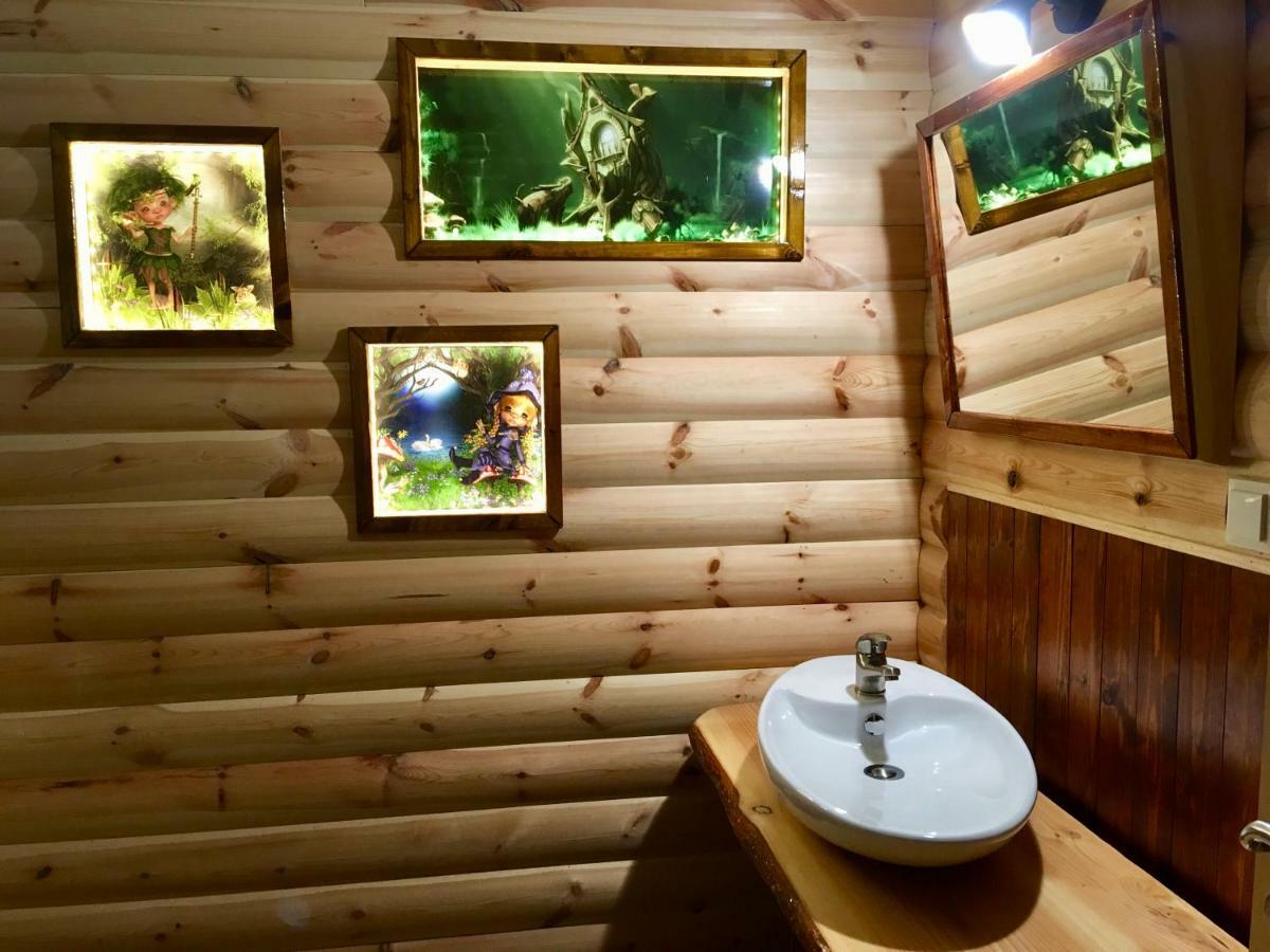 Holzhaus Trollbluemchen Am Wald Und See ノイルピーン エクステリア 写真