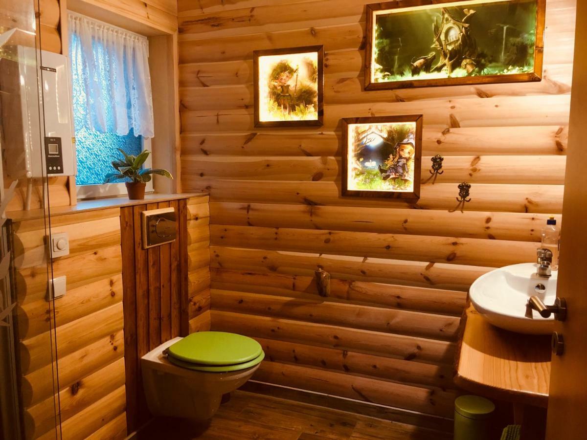 Holzhaus Trollbluemchen Am Wald Und See ノイルピーン エクステリア 写真